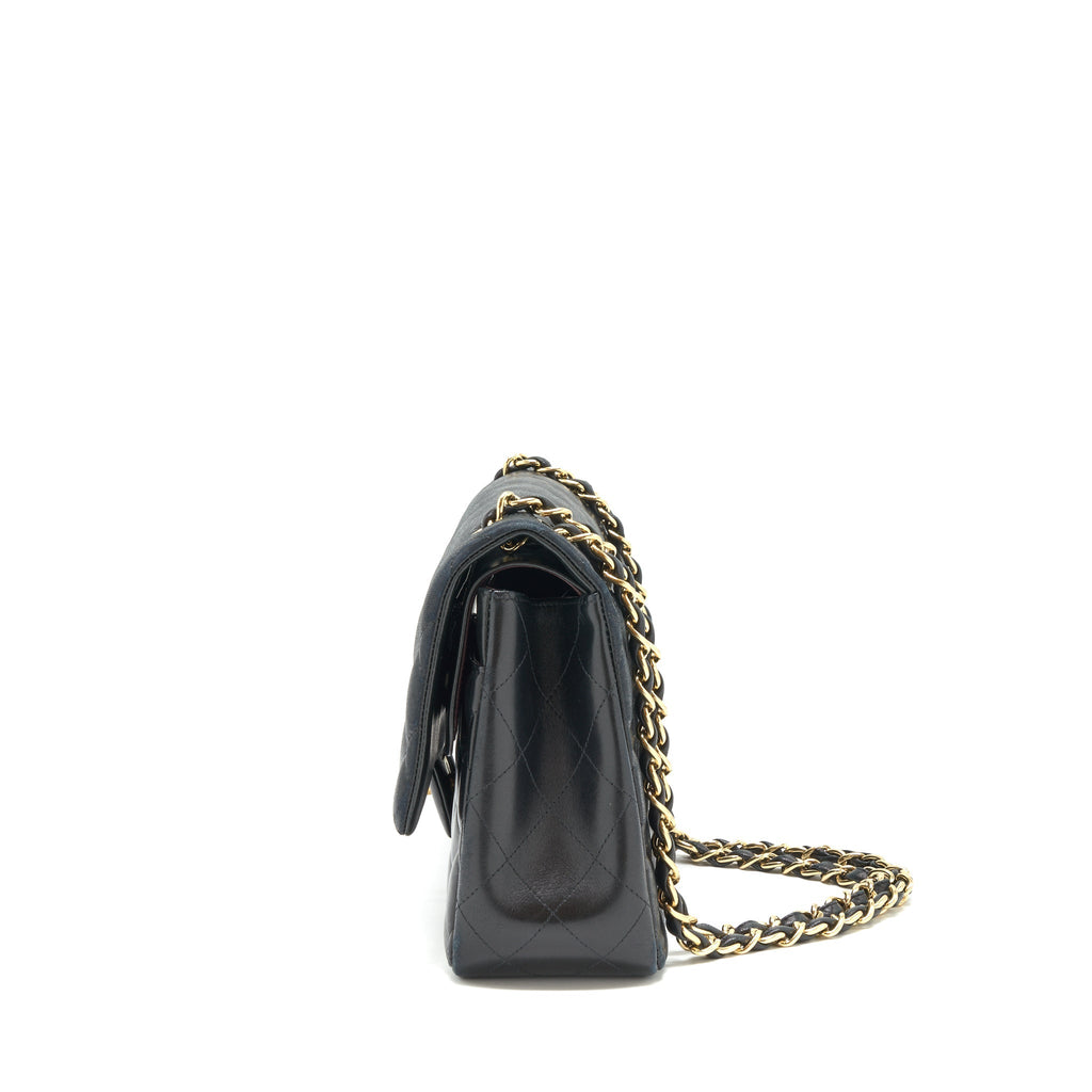 Chanel Classic Jumbo double flap Bag Lambskin Black