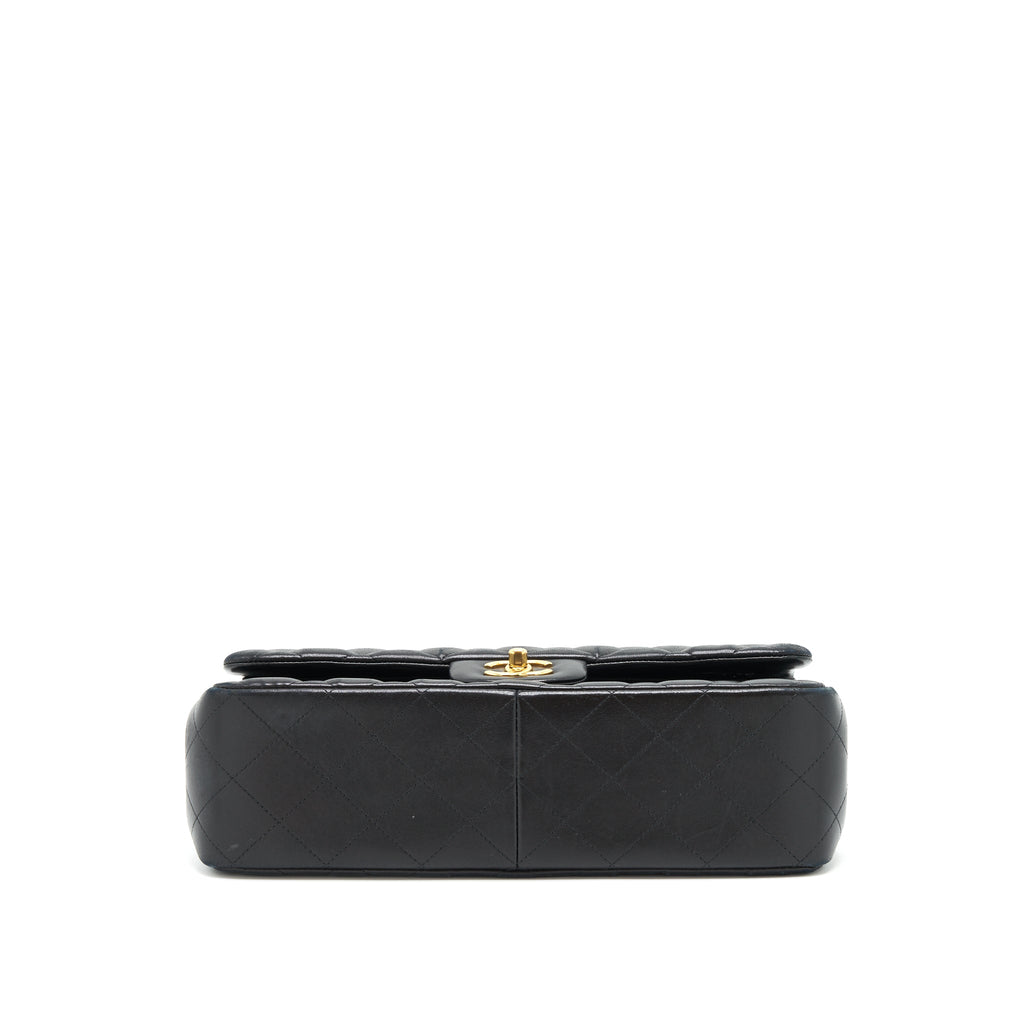 Chanel Classic Jumbo double flap Bag Lambskin Black