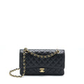 Chanel Medium Classic Flap Bag Caviar Black