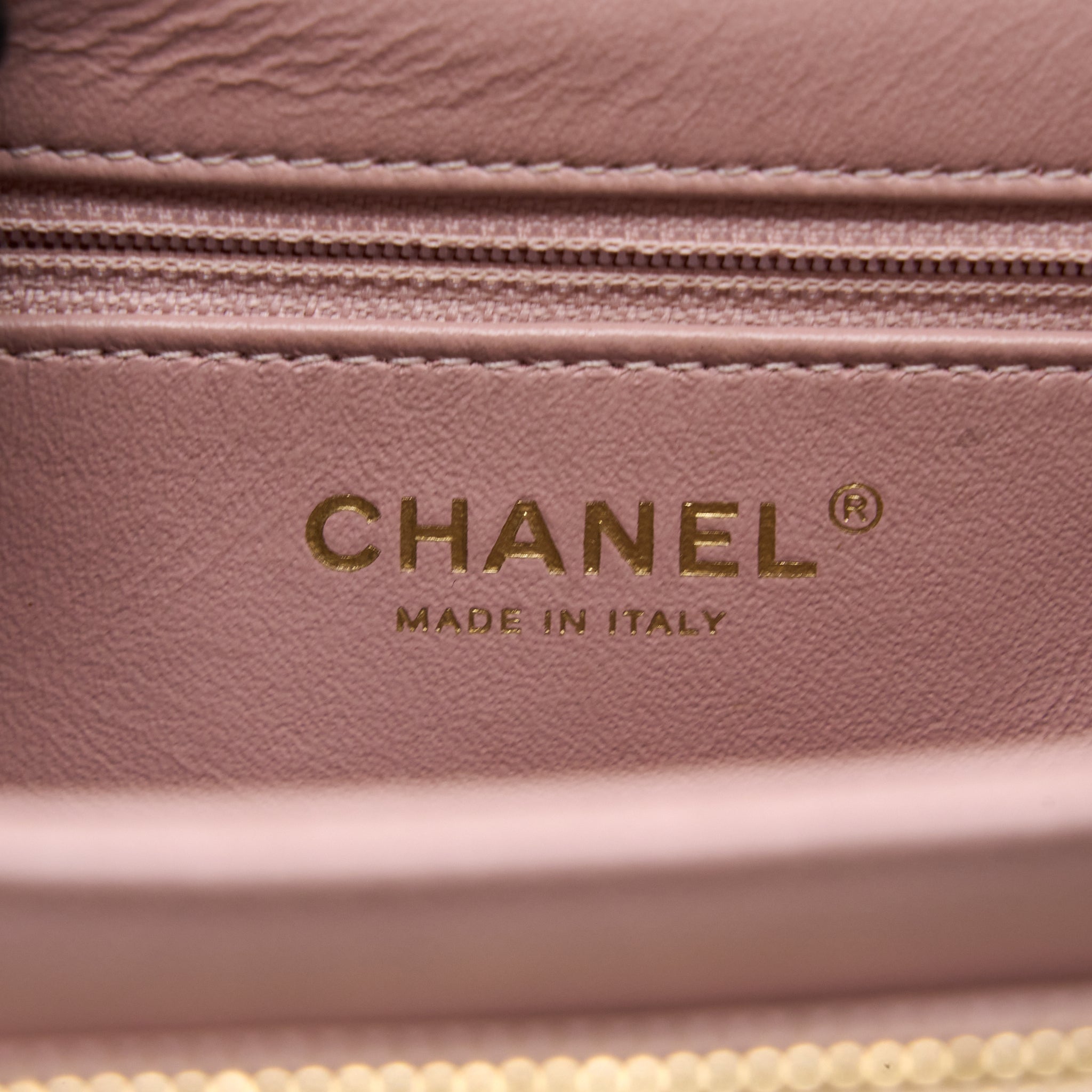Chanel Small Business Affinity Bag Caviar Light Pink L