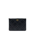 Chanel 19 Clutch Lambskin Black