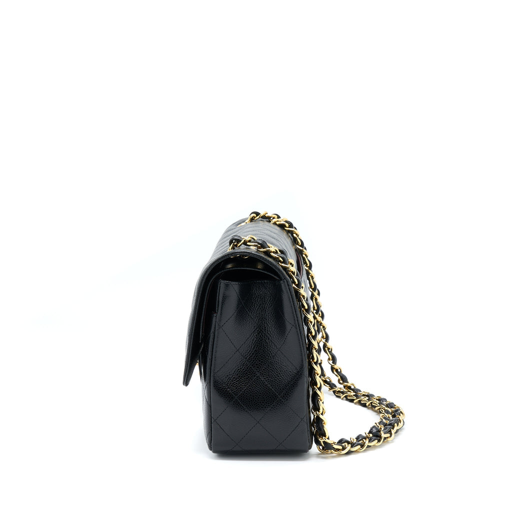 Chanel Jumbo Classic Flap Bag Caviar Black