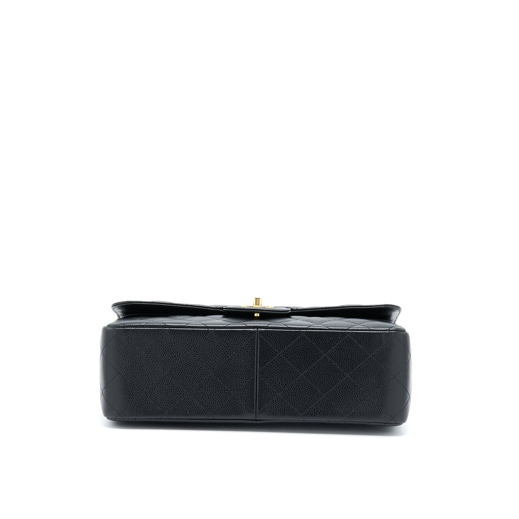 Chanel Jumbo Classic Flap Bag Caviar Black
