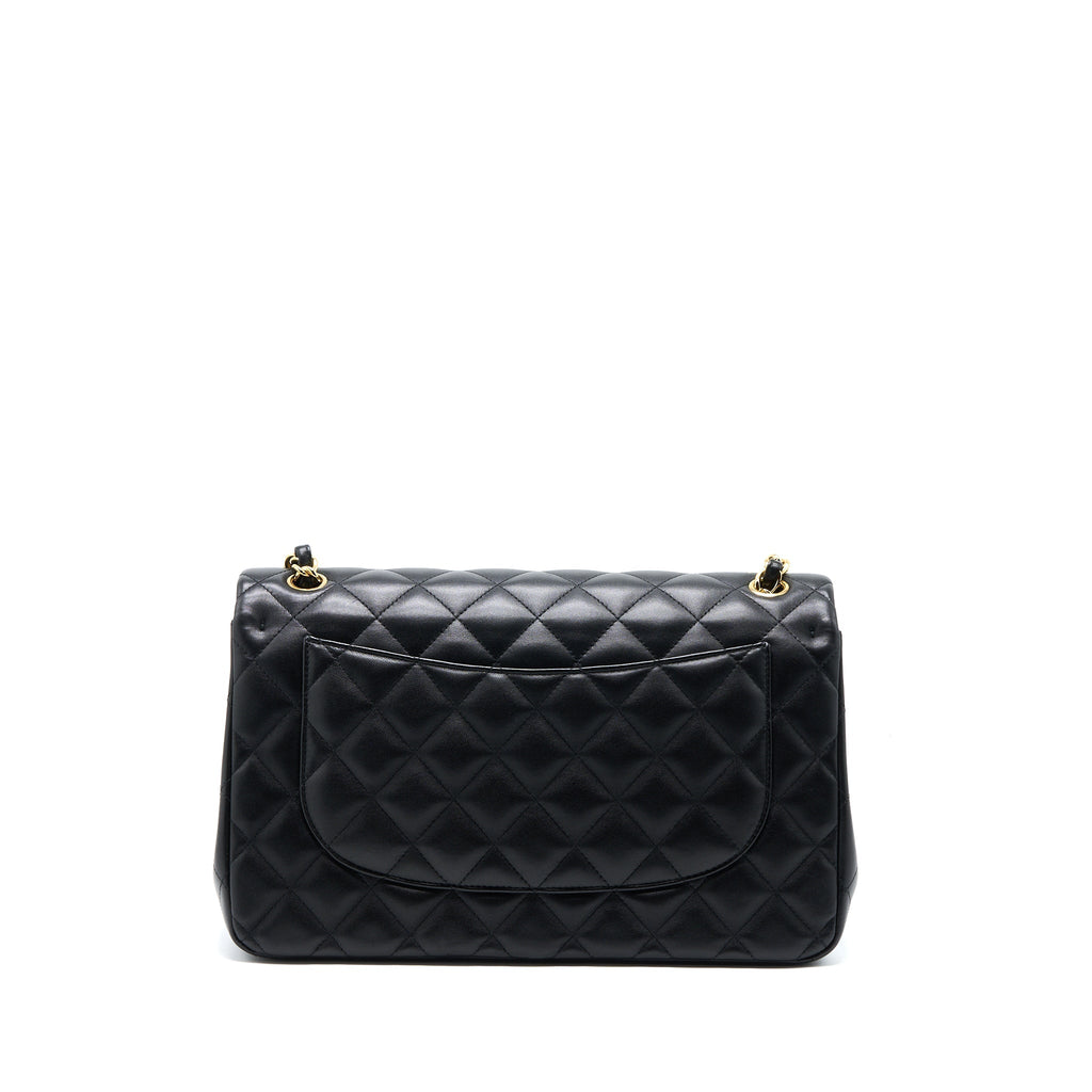 Chanel Jumbo Classic Double Flap Bag Lambskin Black