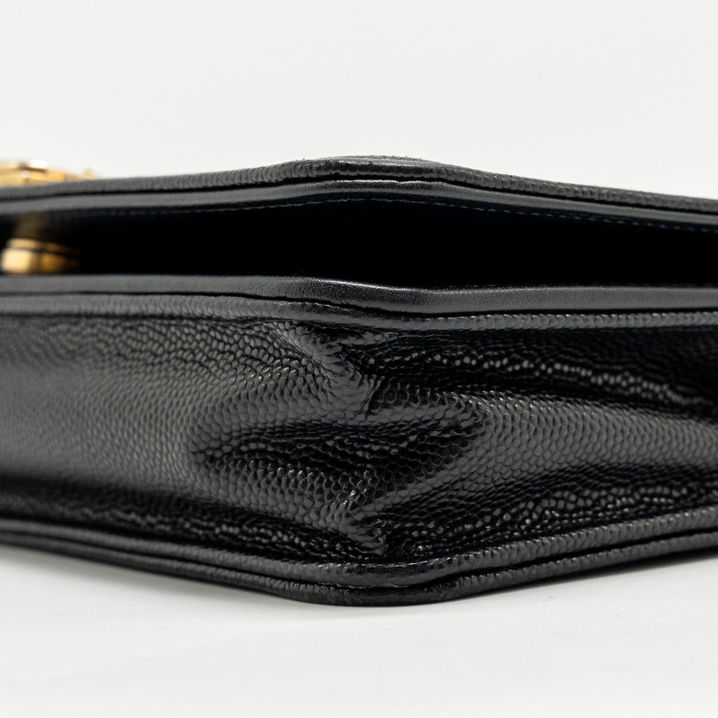 Chanel Boy Wallet on Chain Caviar BLack