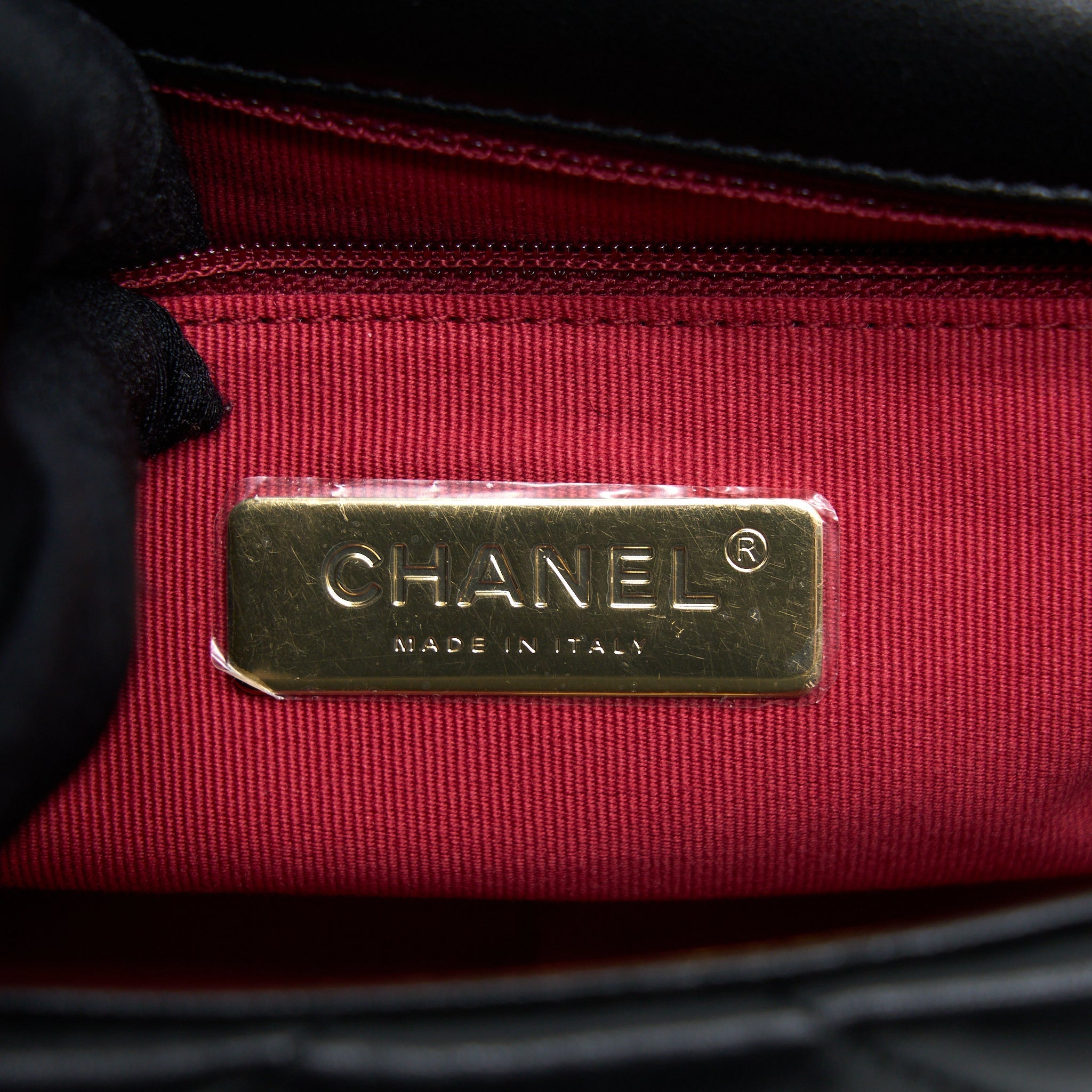 Chanel Small 19 Bag Lambskin Black Multicolour Hardware