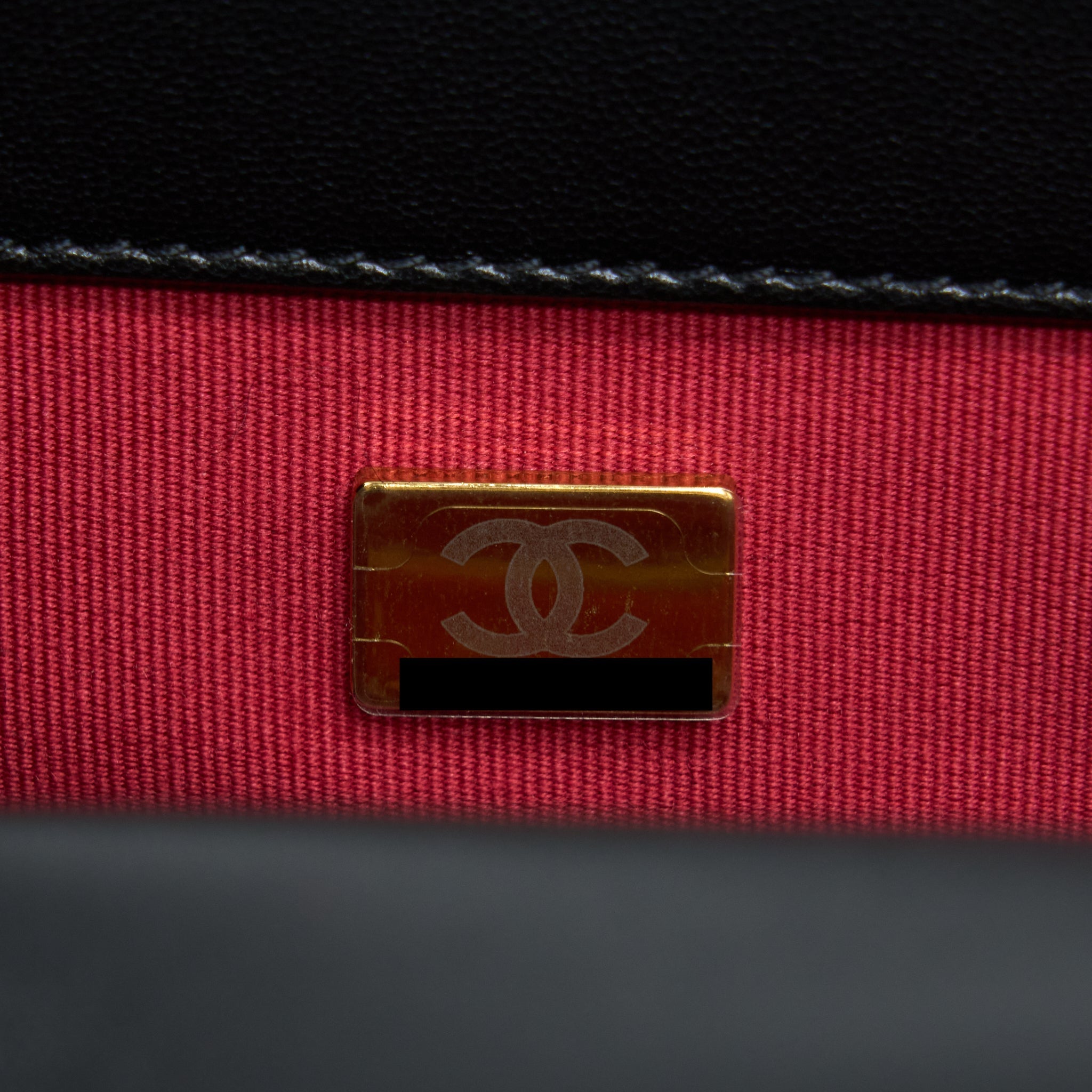 Chanel Small 19 Bag Lambskin Black Multicolour Hardware