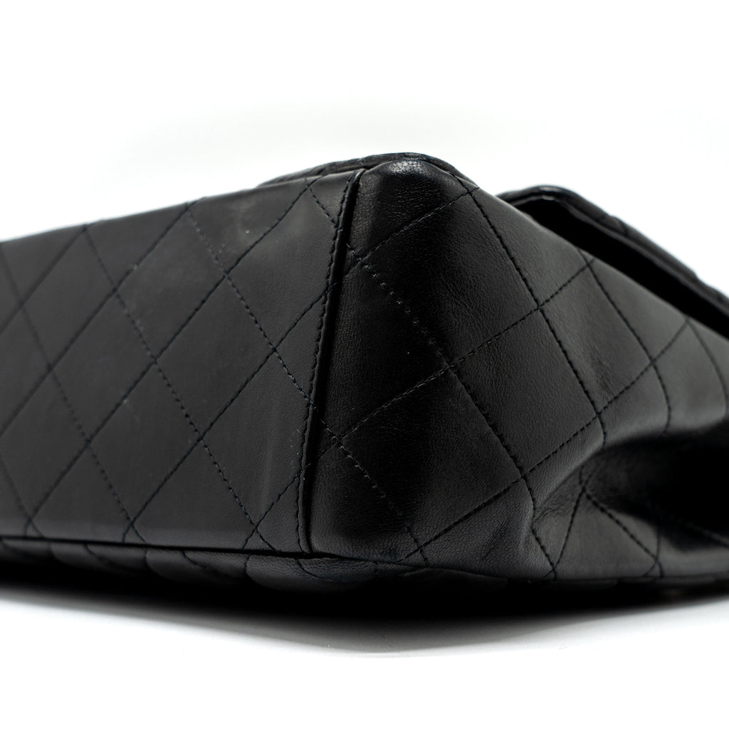 Chanel Maxi Classic Single Flap Bag Lambskin Black