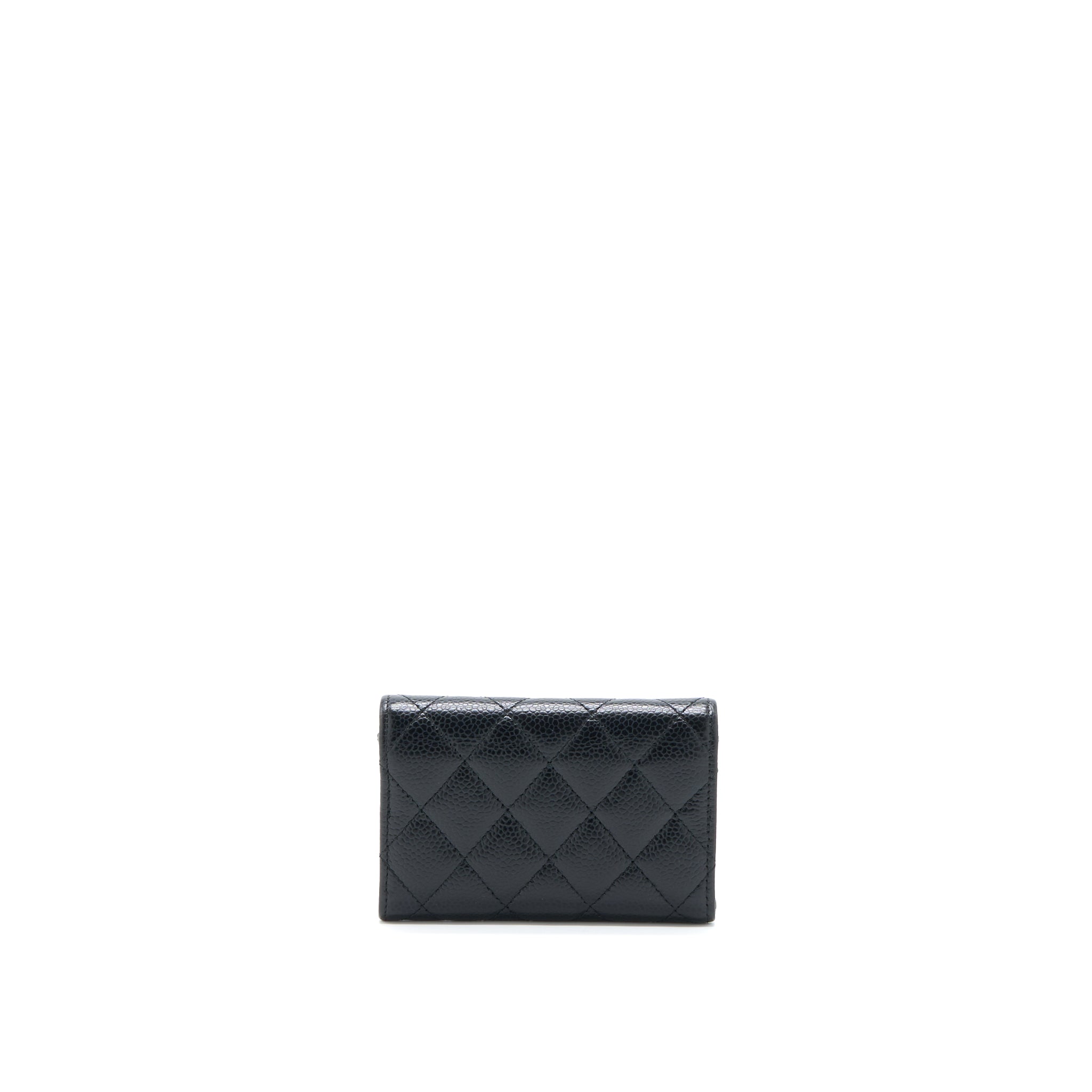 Chanel Classic Flap Cardholder Caviar Black