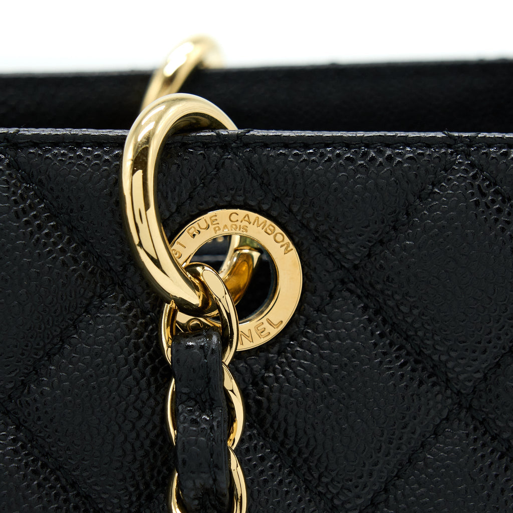 Chanel Grand Shopping Tote XL Caviar Black