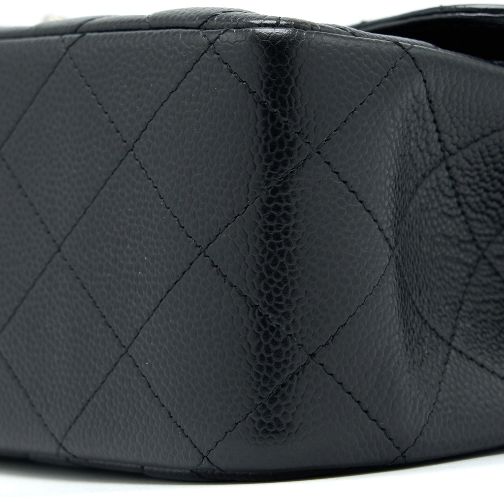 Chanel Classic Jumbo Double Flap Bag Caviar Black