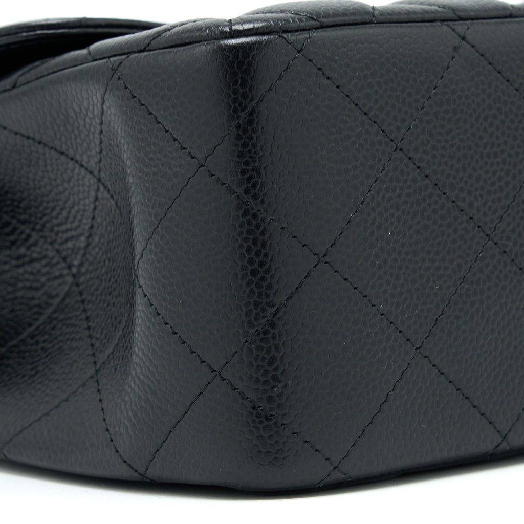 Chanel Classic Jumbo Double Flap Bag Caviar Black