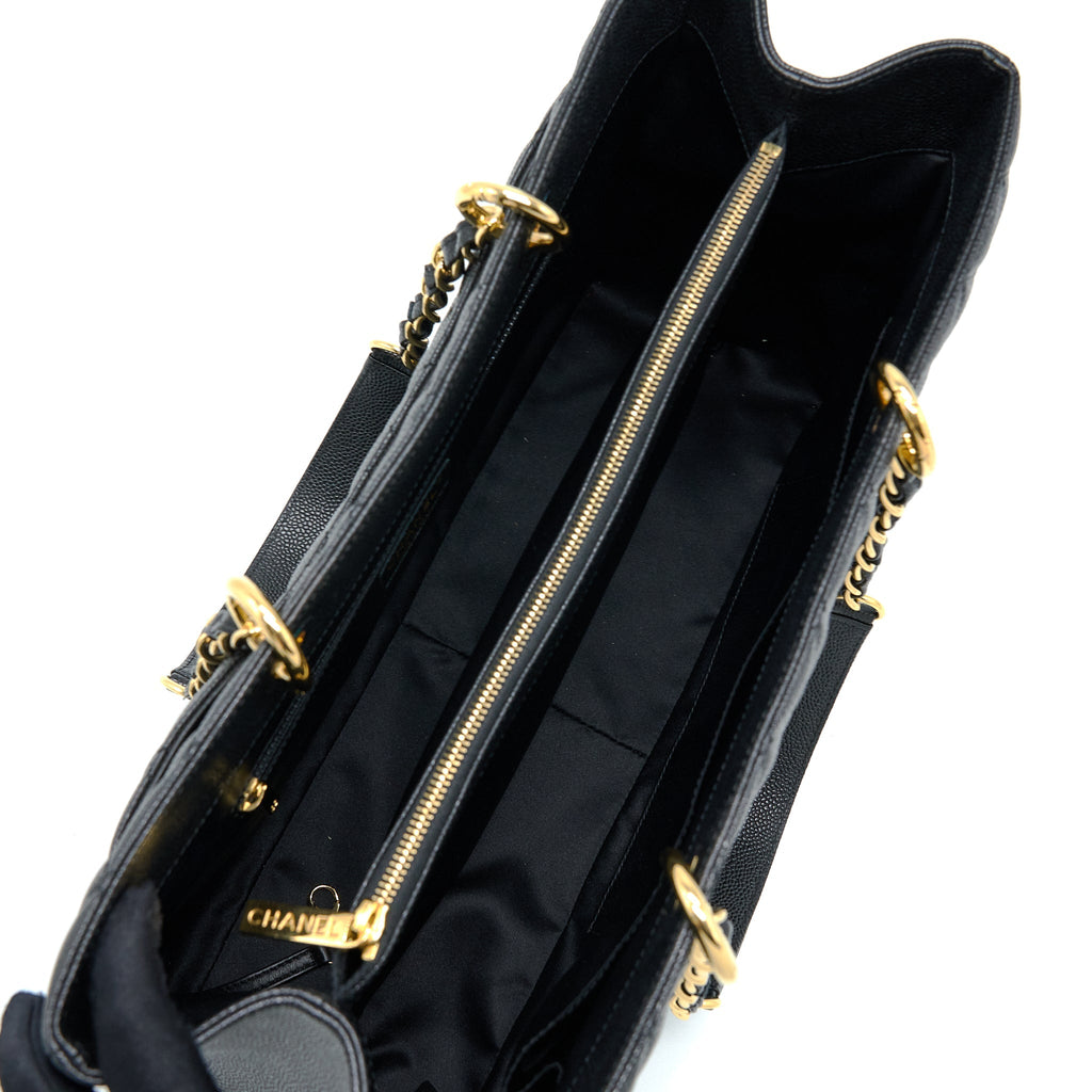 Chanel Grand Shopping Tote XL Caviar Black