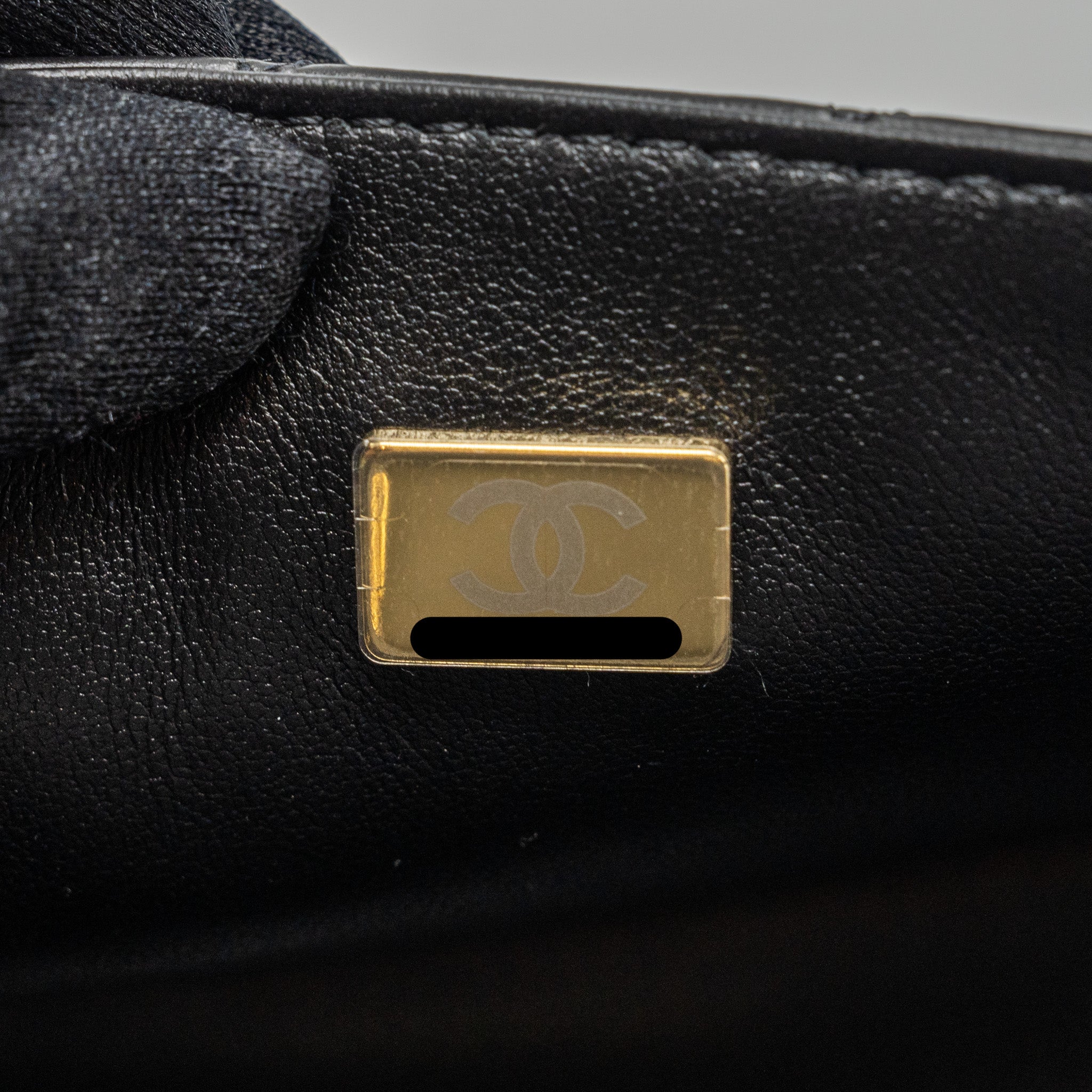 Chanel Mini 2.55 Reissue Flap Bag Aged Calfskin Black Brushed  (Microchip)