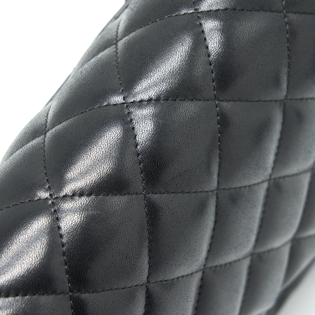Chanel Classic Jumbo double flap Bag Lambskin Black