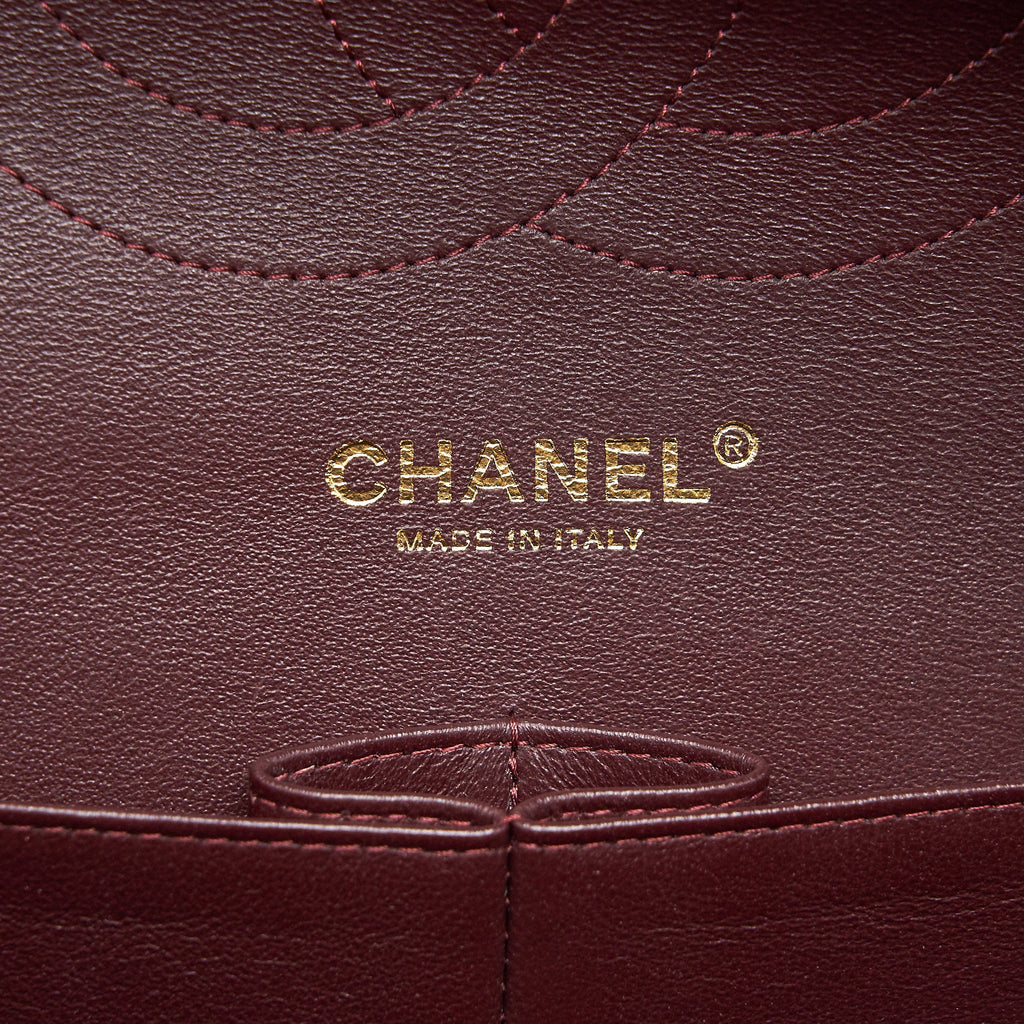 Chanel Classic Jumbo double flap Bag Lambskin Black