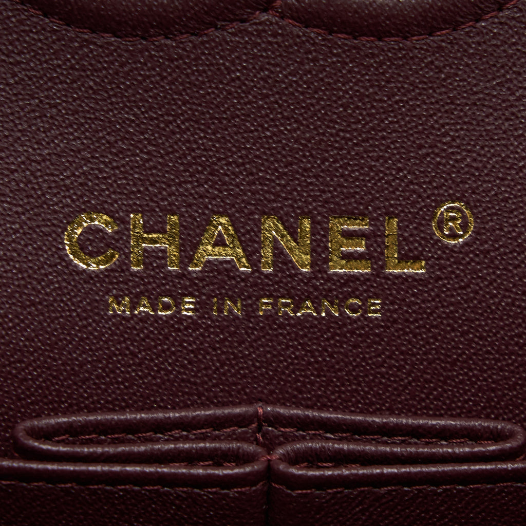 Chanel Small Classic Double Flap Bag Caviar Black  (Microchip)
