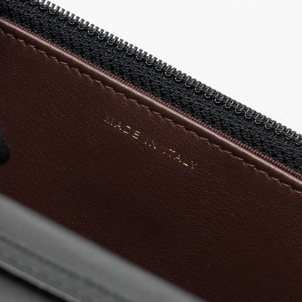 Chanel 2.55 Wallet on Chain Aged Calfskin Black Brushed  (Microchip)