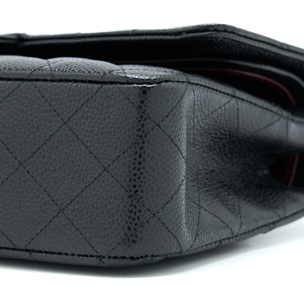 Chanel Medium Classic Flap Bag Caviar Black