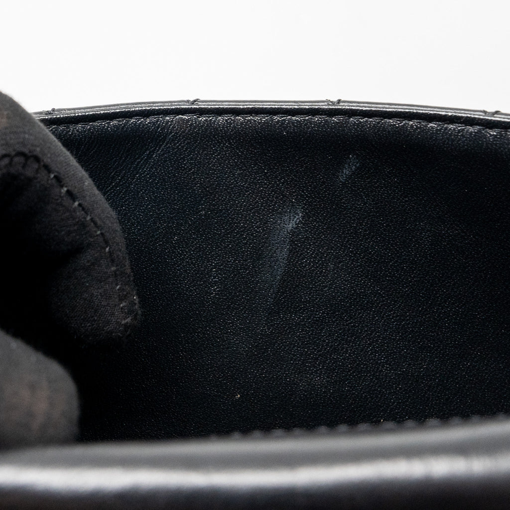 Chanel mini 2.55 reissue flap bag aged calfskin black
