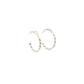 Chanel Round CC Earrings Crystal