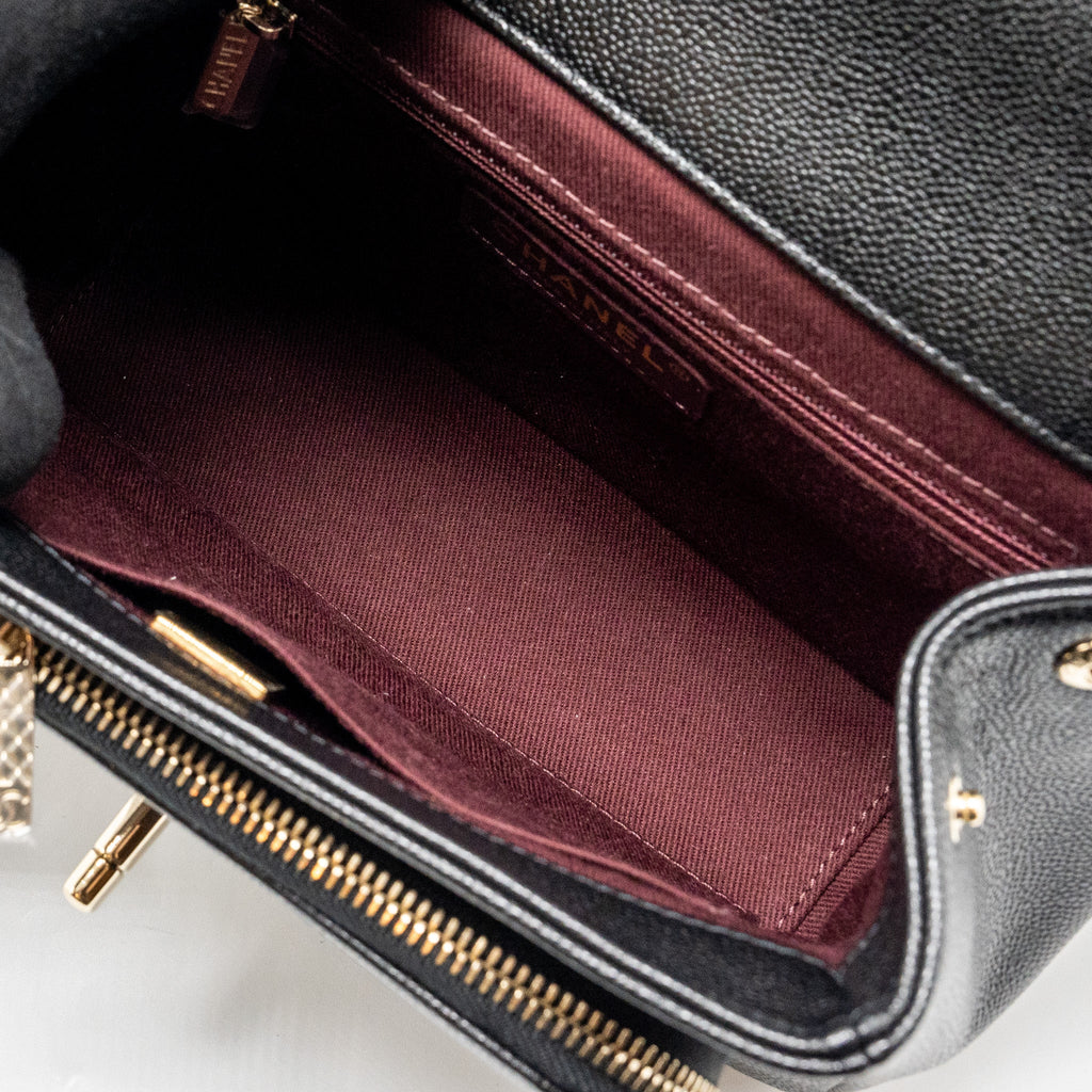 Chanel medium business affinity caviar black L (Microchip)