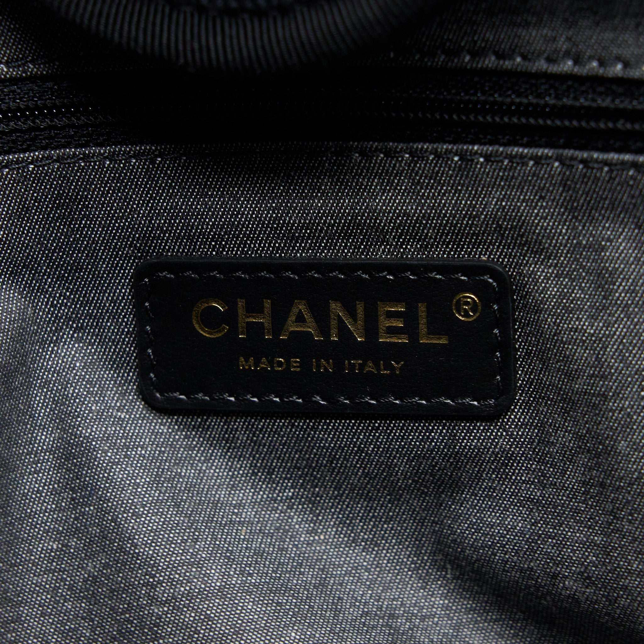 Chanel Black Raffia Deauville Tote Bag