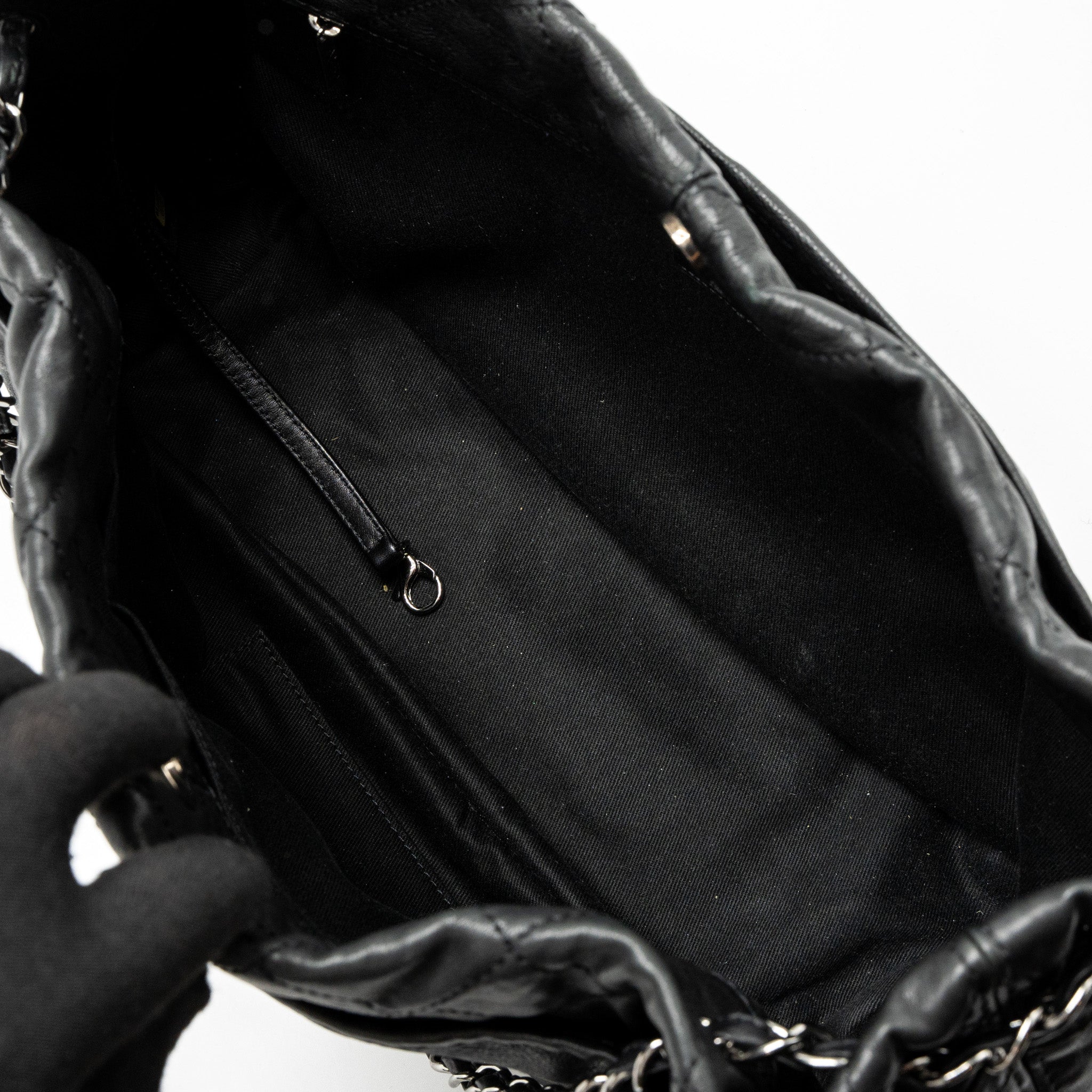 Chanel Tote Bag Calfskin Black