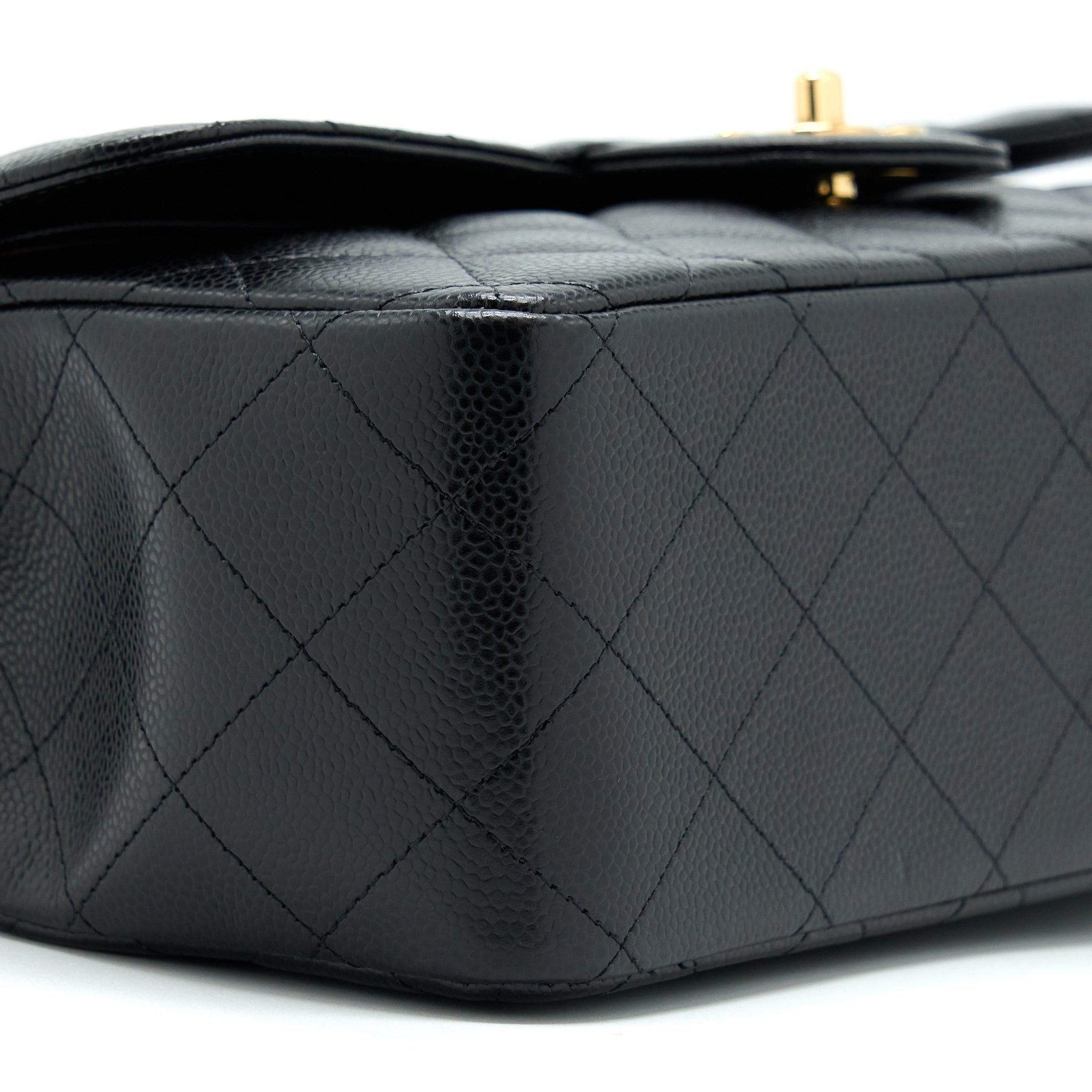 Chanel Jumbo Classic Flap Bag Caviar Black