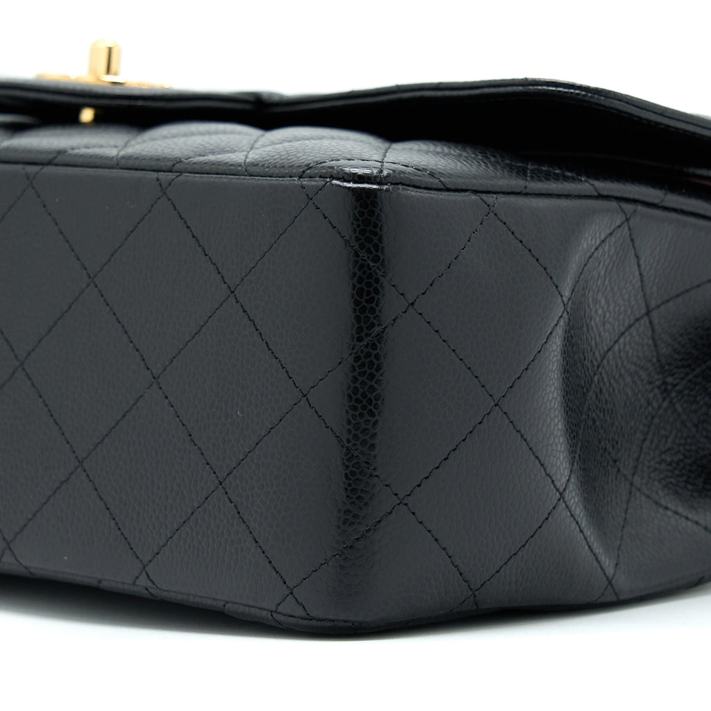 Chanel Jumbo Classic Flap Bag Caviar Black