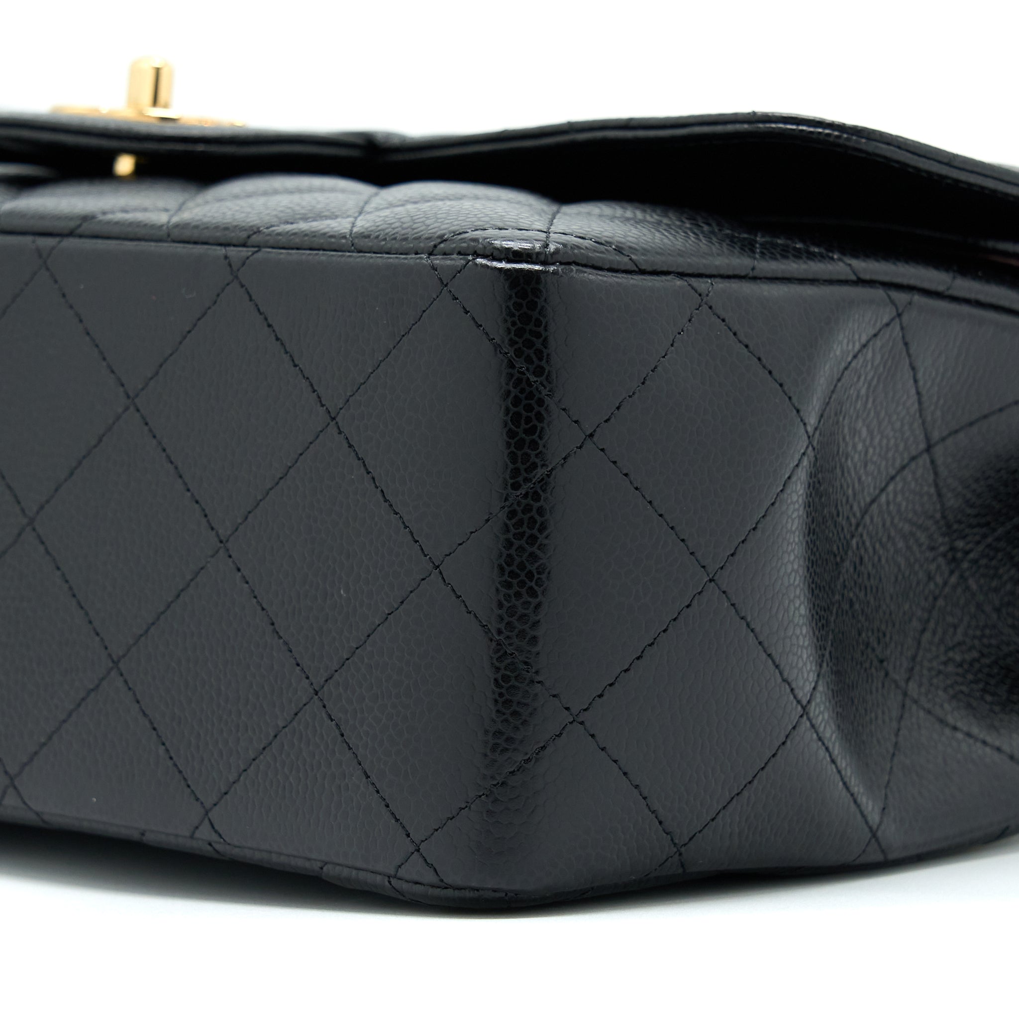Chanel Jumbo Classic Flap Bag Caviar Black