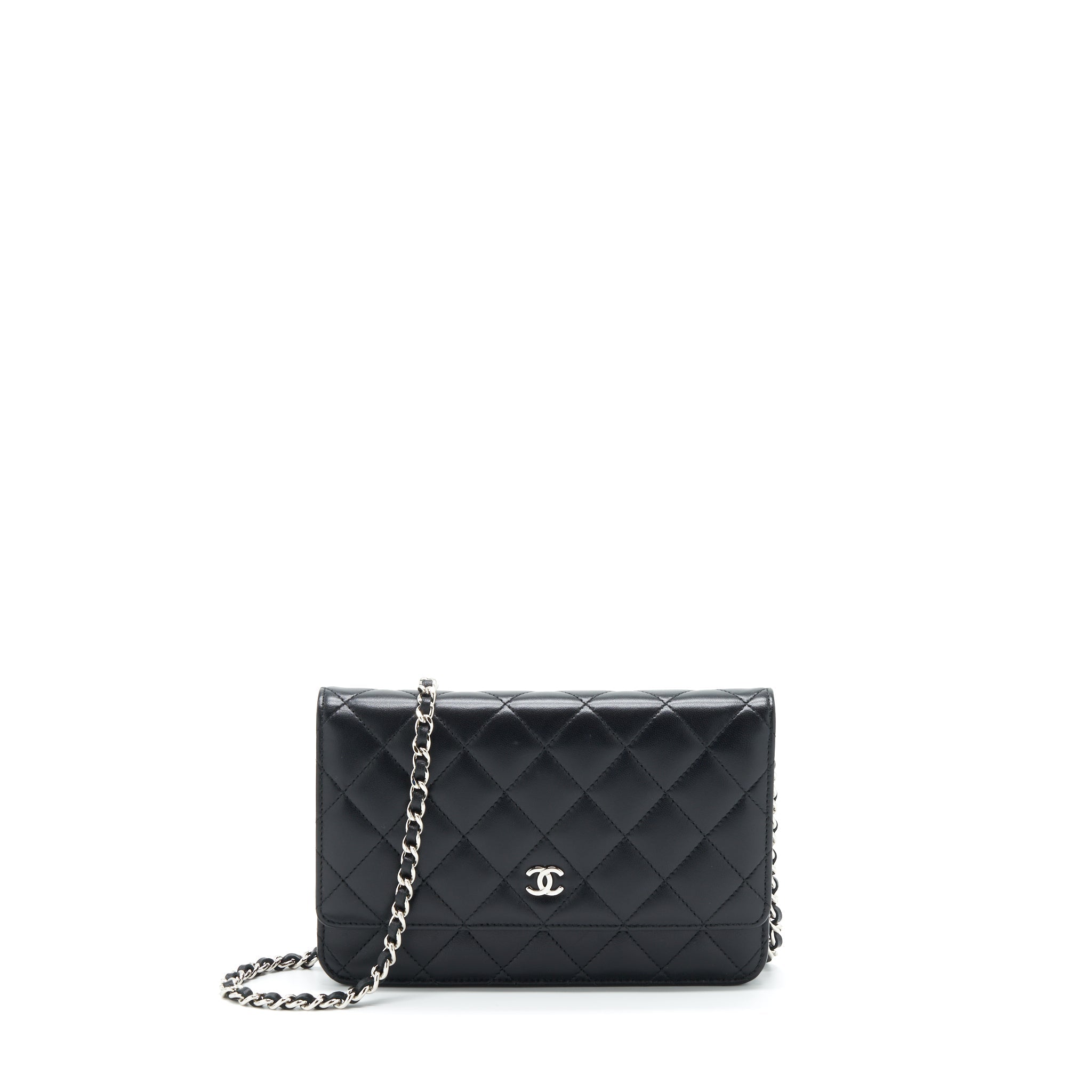 Chanel Classic Wallet On Chain Lambskin Black