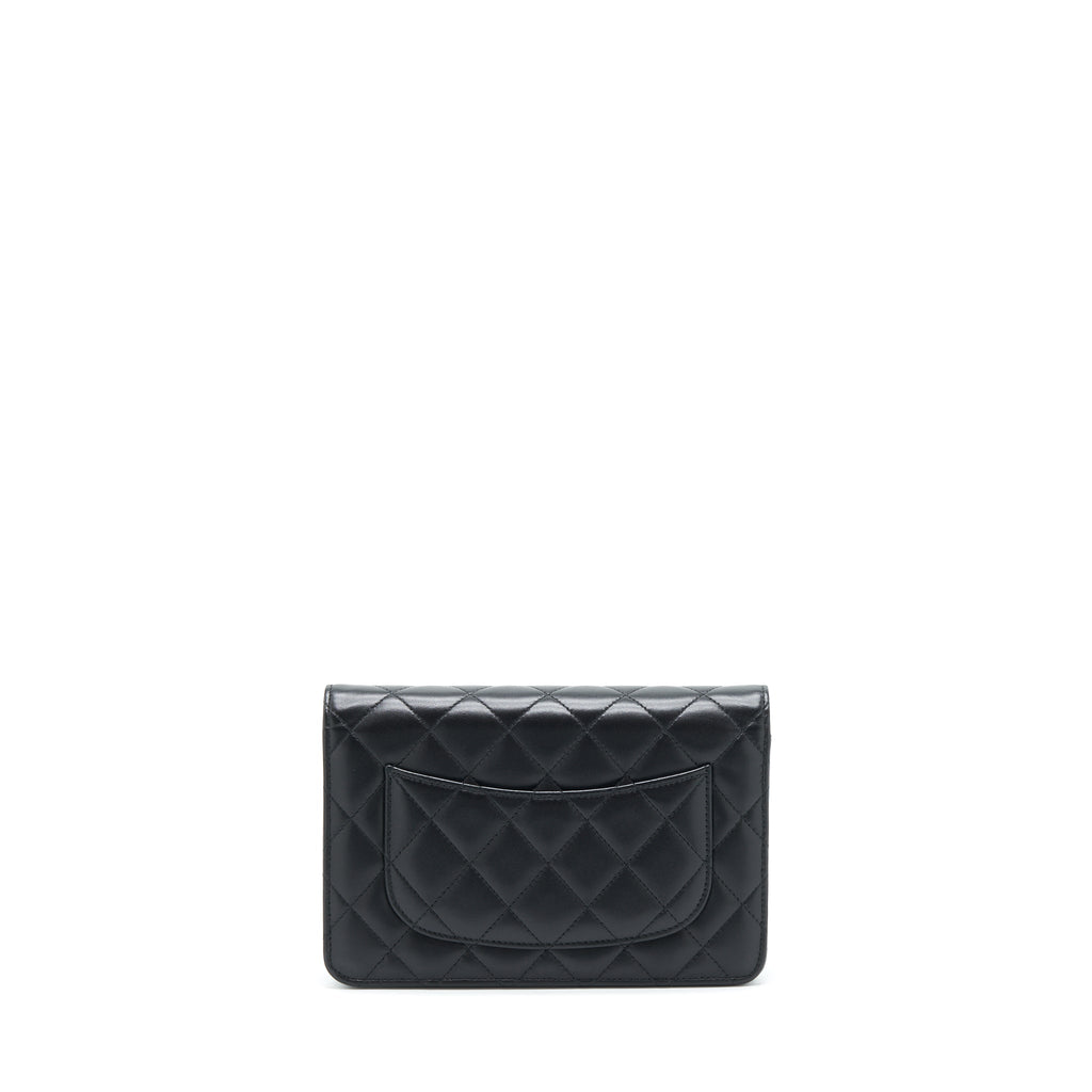 Chanel Classic Wallet On Chain Lambskin Black