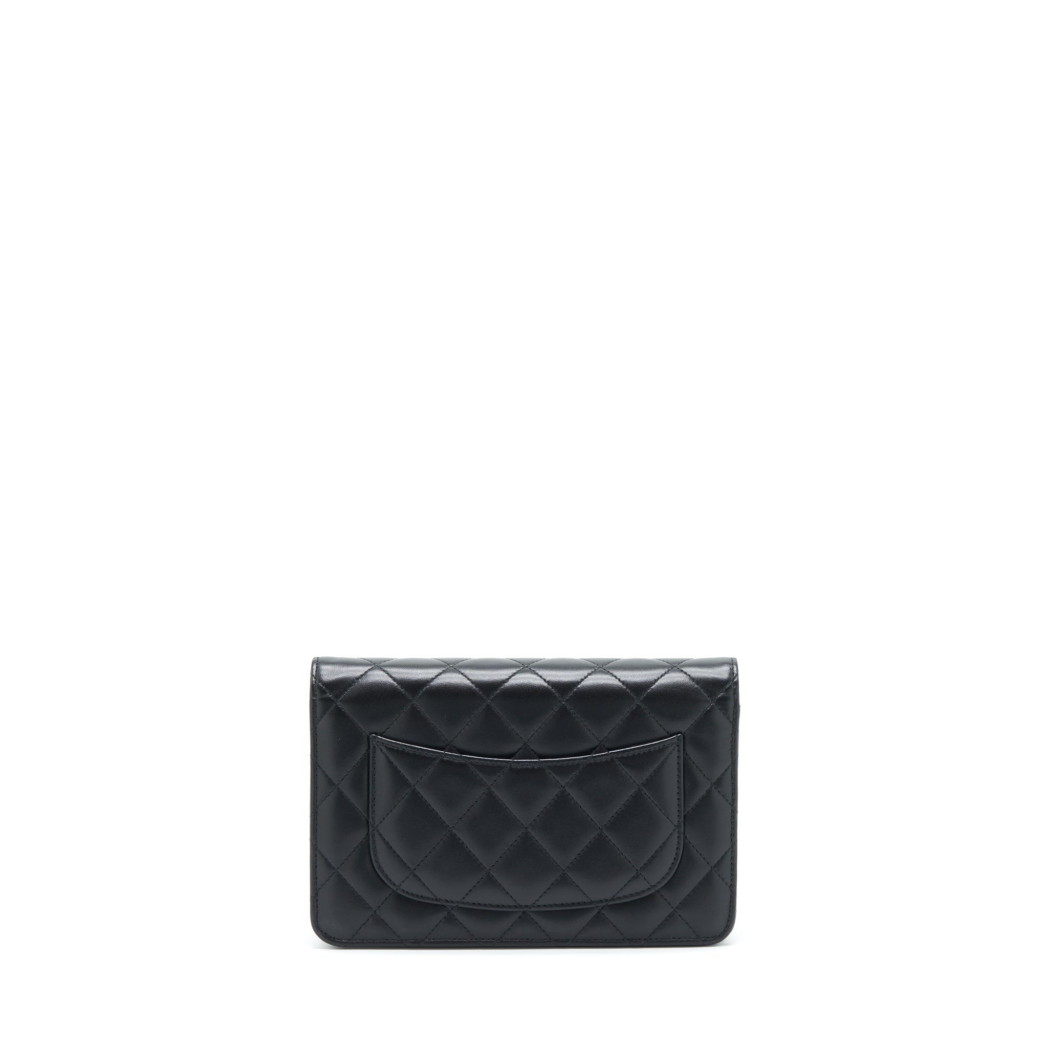 Chanel Classic Wallet On Chain Lambskin Black