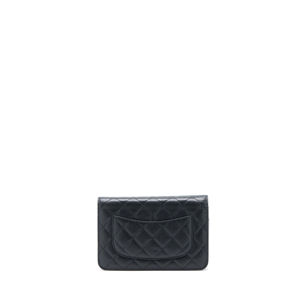 Chanel Classic Wallet On Chain Caviar Black