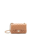 Chanel 22S Mini Rectangular Flap Bag Caramel L