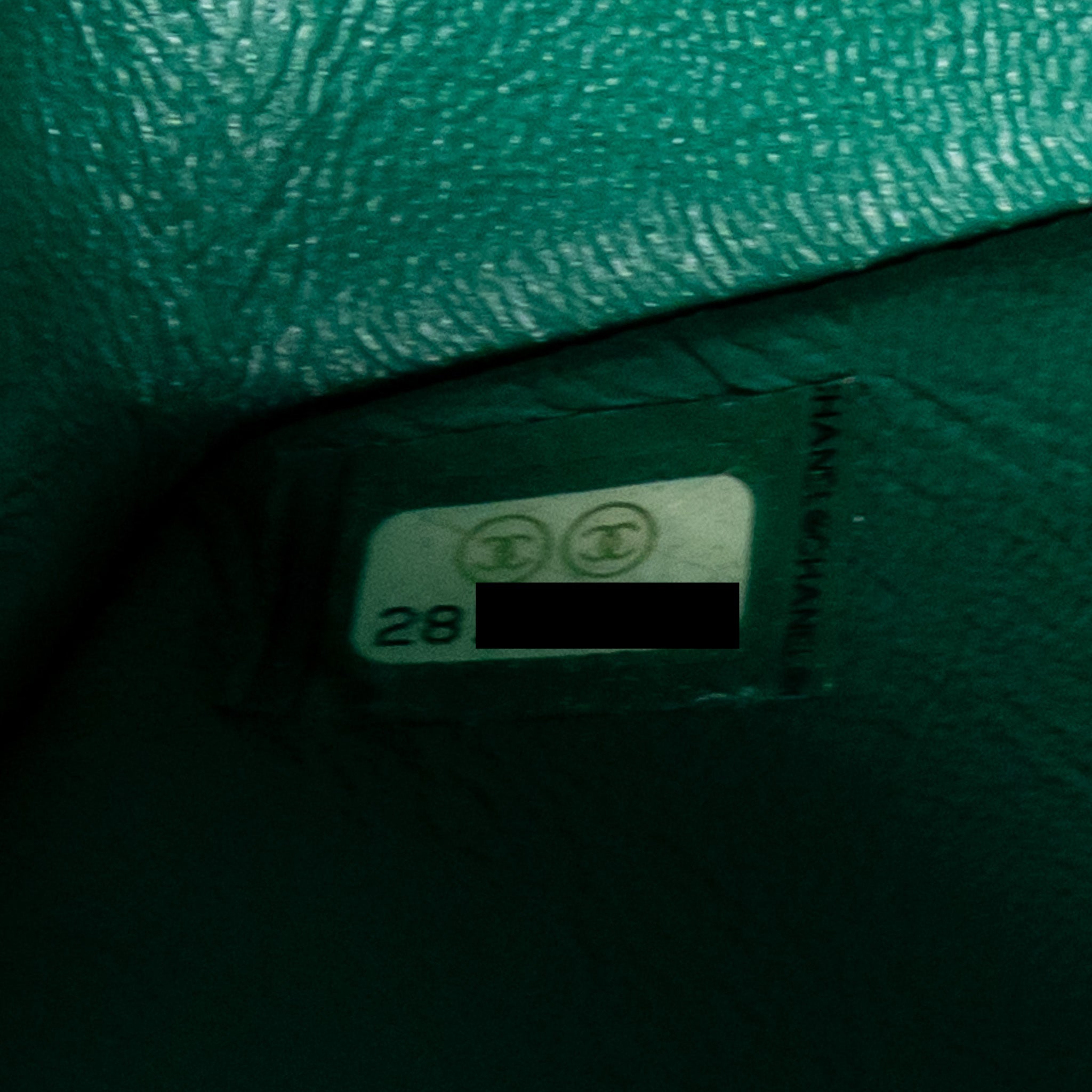 Chanel Mini 2.55 Reissue Flap Bag Calfskin Green