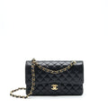 Chanel Medium Classic Double Flap Bag Caviar Black