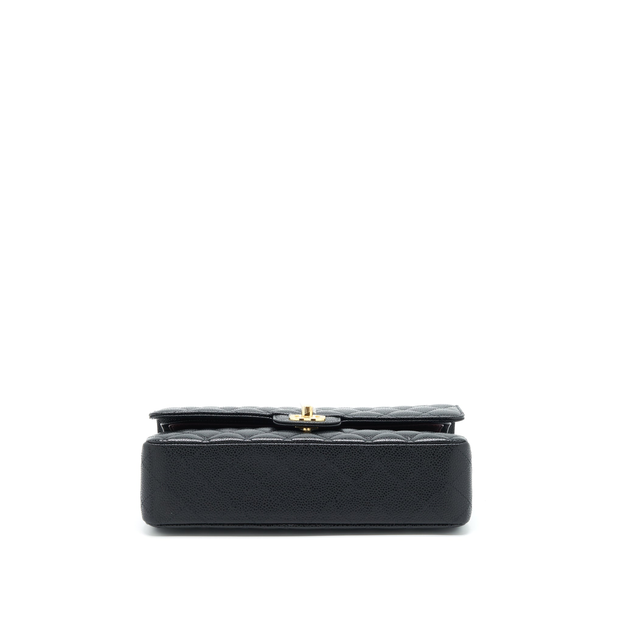 Chanel Medium Classic Double Flap Bag Caviar Black