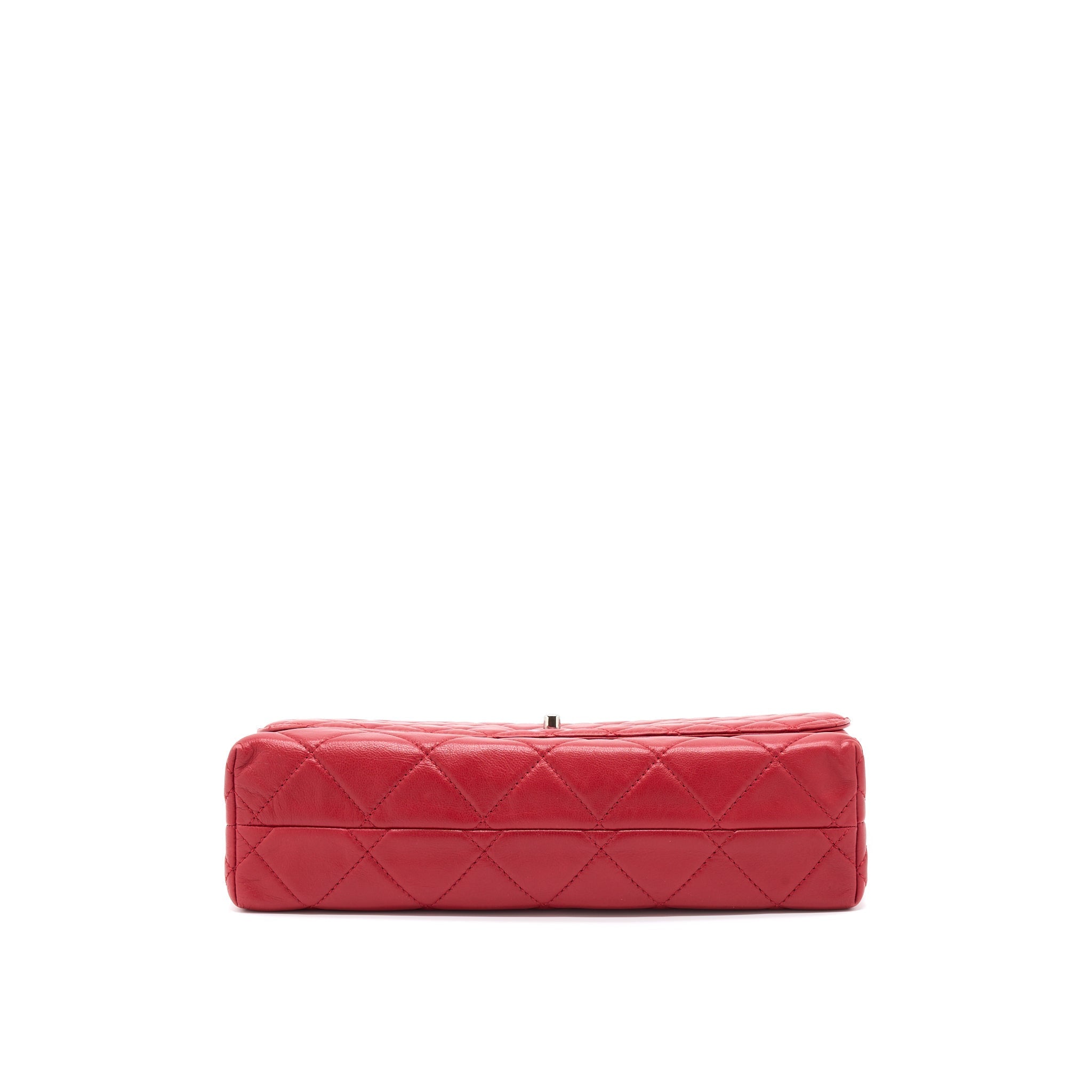 Chanel Large Flap Bag Lambskin Red