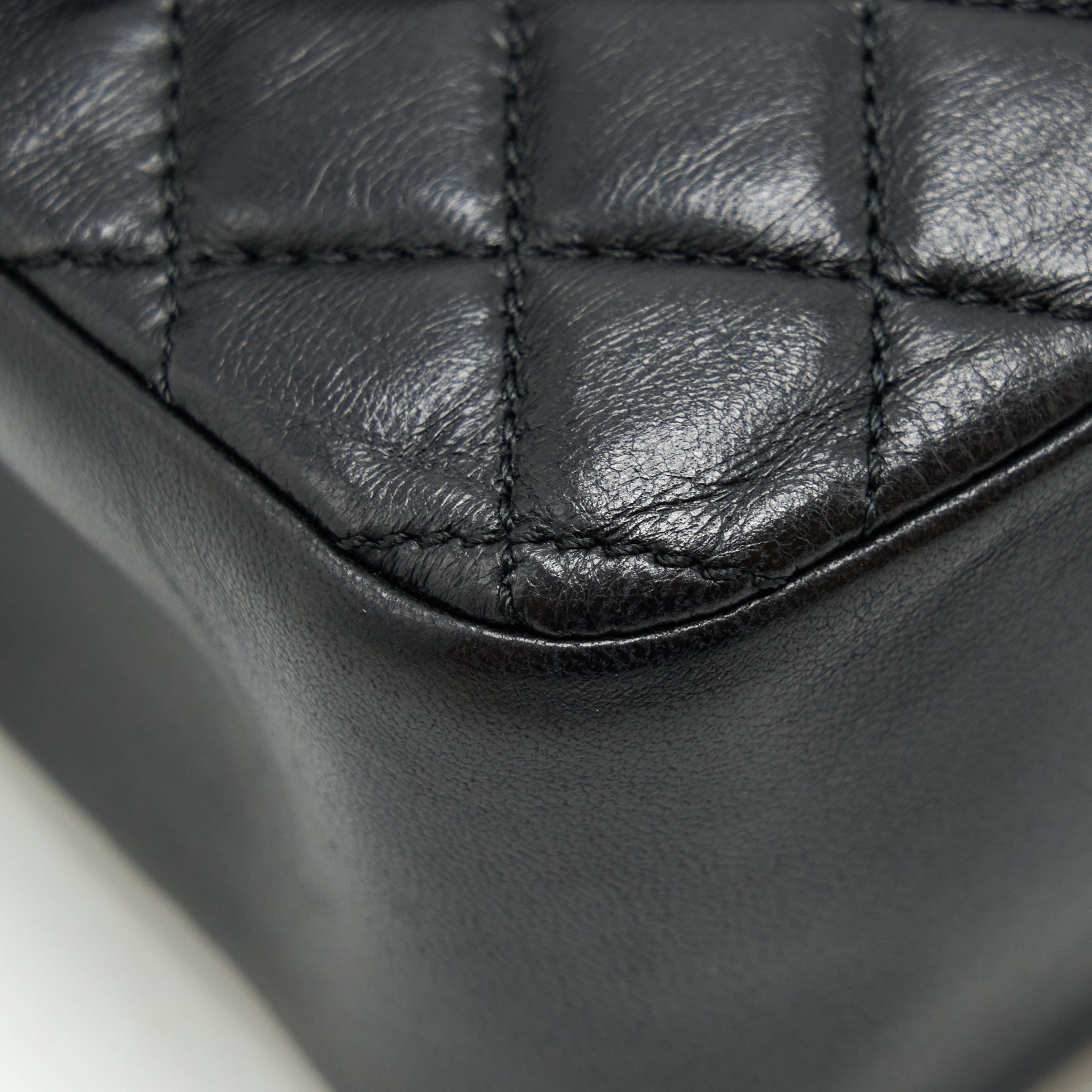 Chanel Westminster Pearl Shoulder Bag Lambskin Black