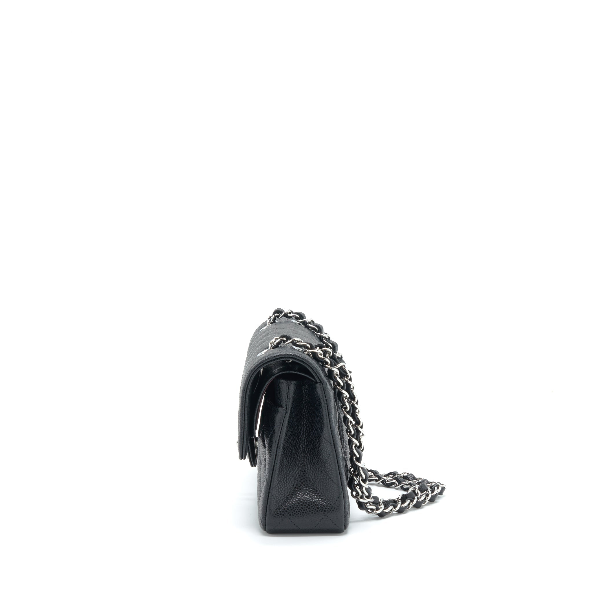 Chanel Small Classic Double Flap Bag Caviar Black