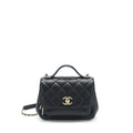 Chanel Small Business Affinity Caviar Black L