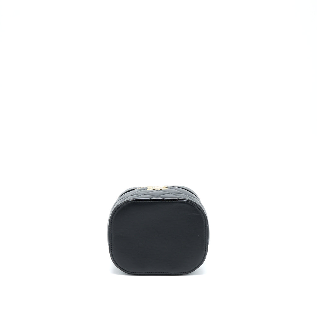 Chanel Trendy Vanity Case Lambskin Black L (Microchip)