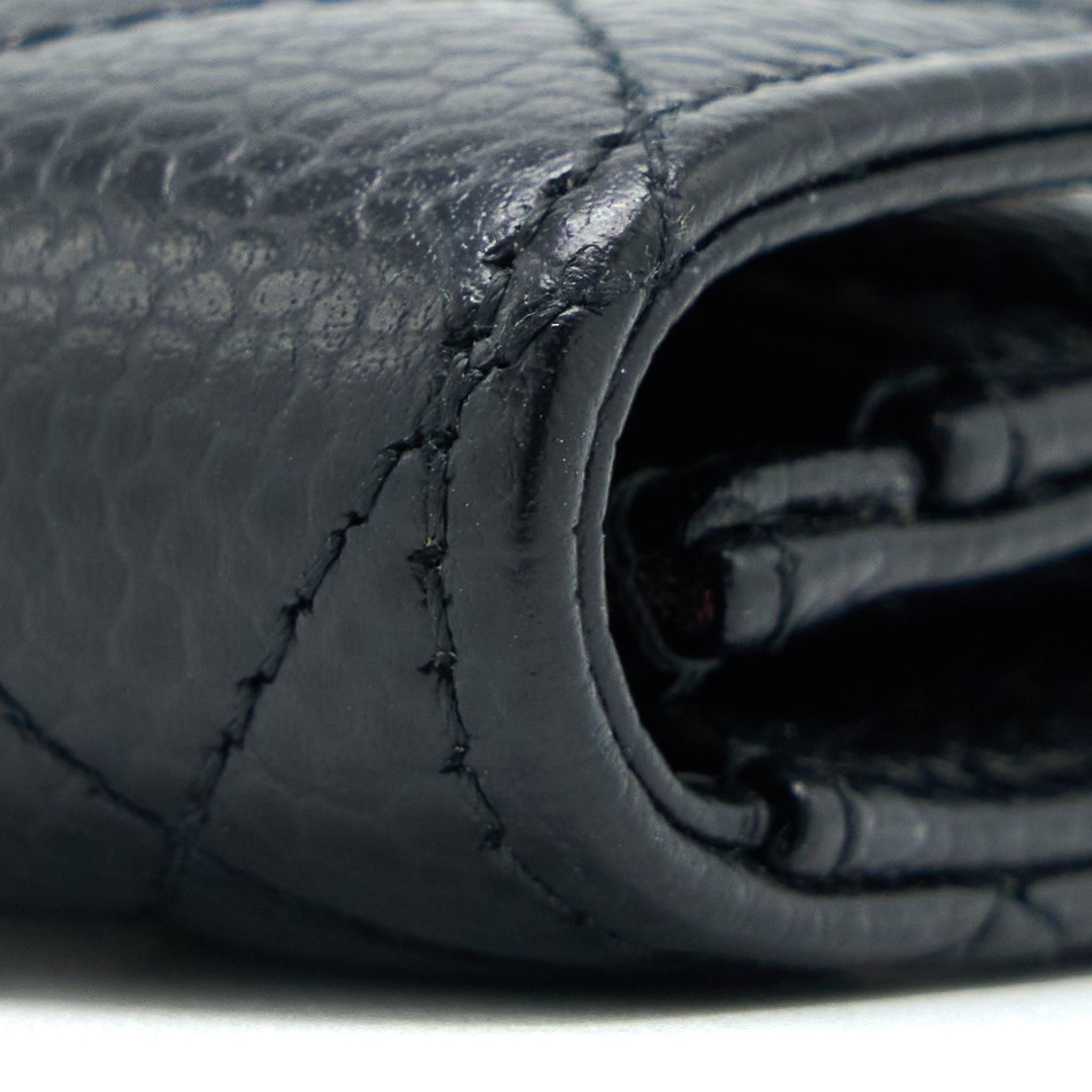 Chanel Classic Flap Cardholder Caviar Black