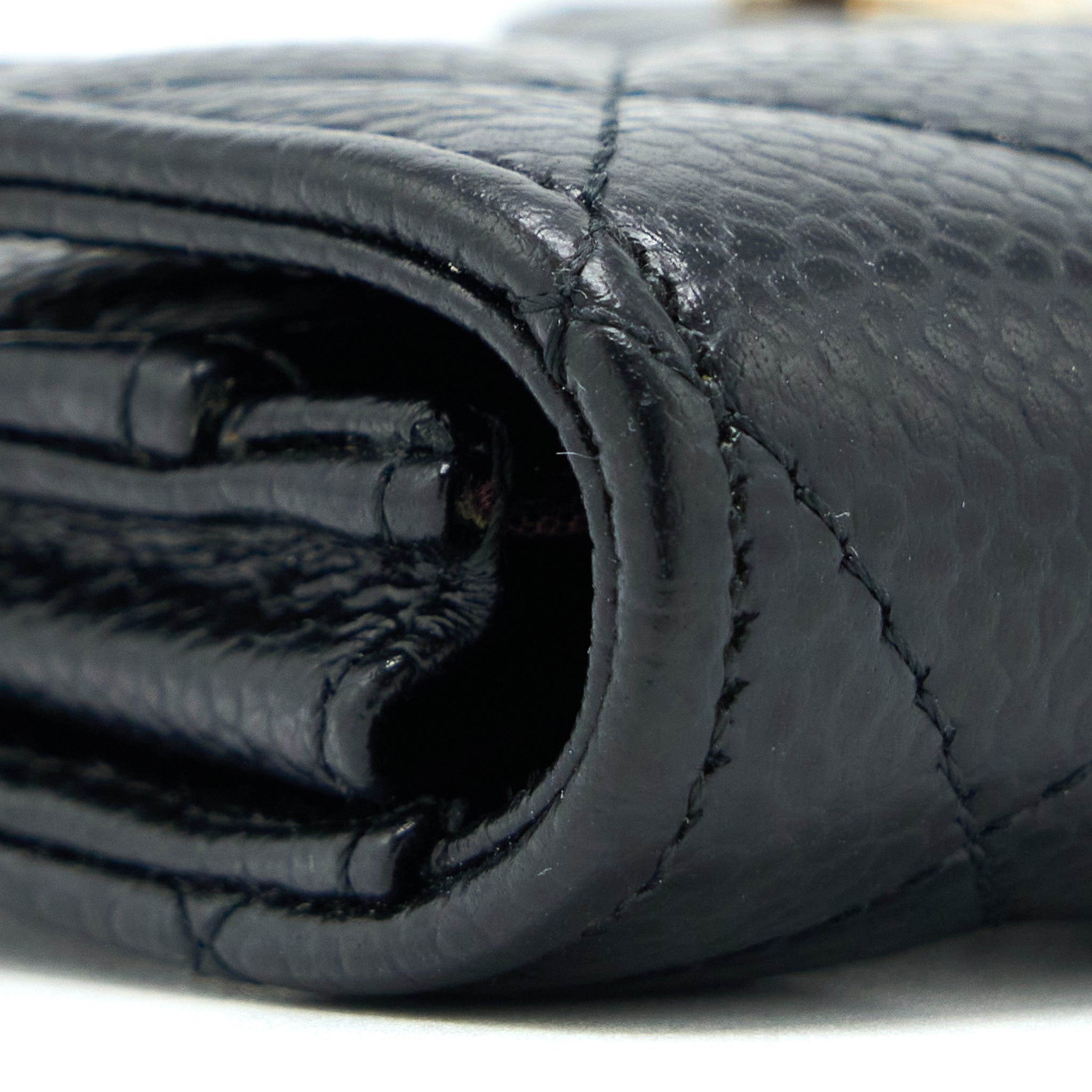 Chanel Classic Flap Cardholder Caviar Black