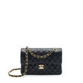 Chanel Small Classic Double Flap Bag Caviar Black L