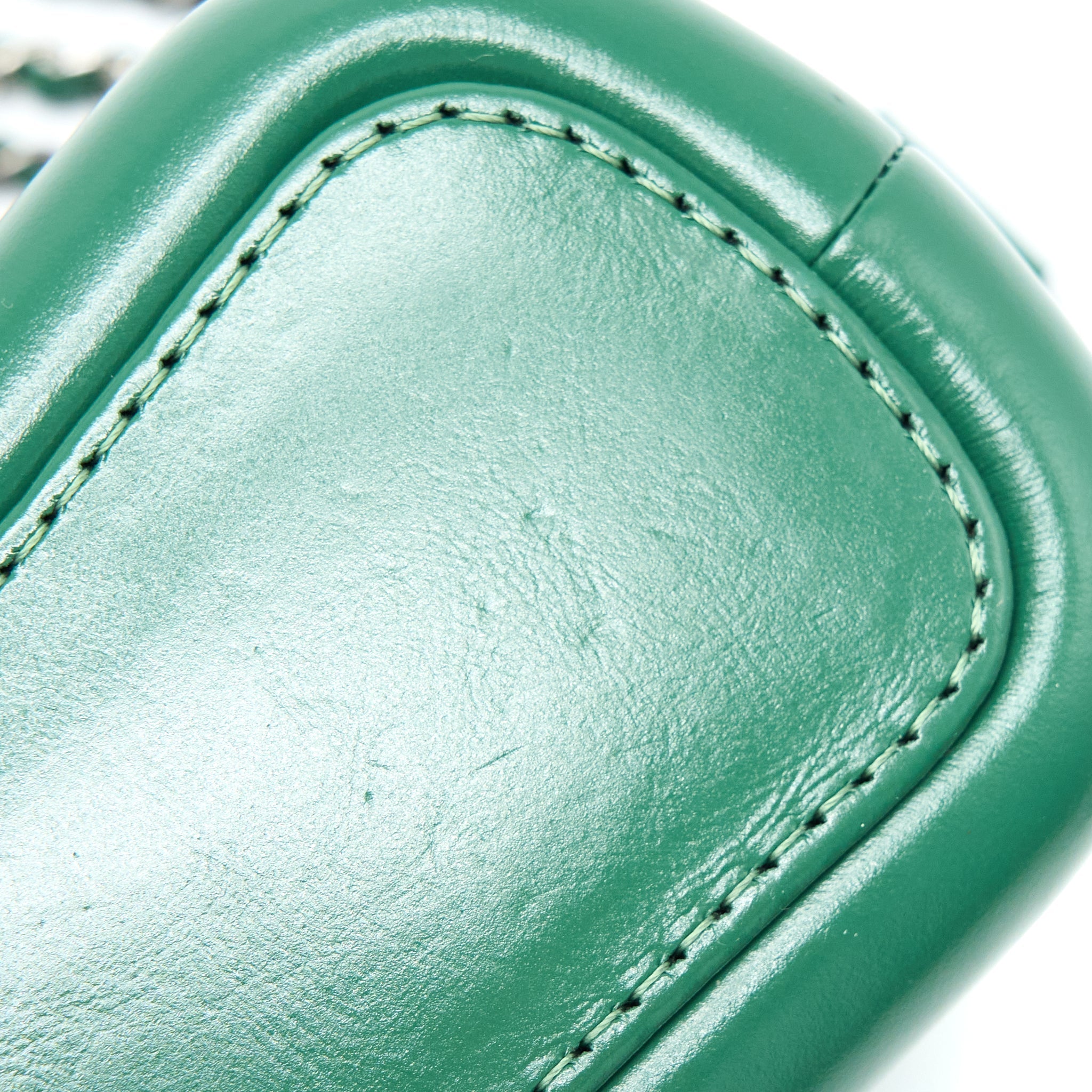 Chanel Small Gabrielle Hobo Bag Green Multicolour Hardware