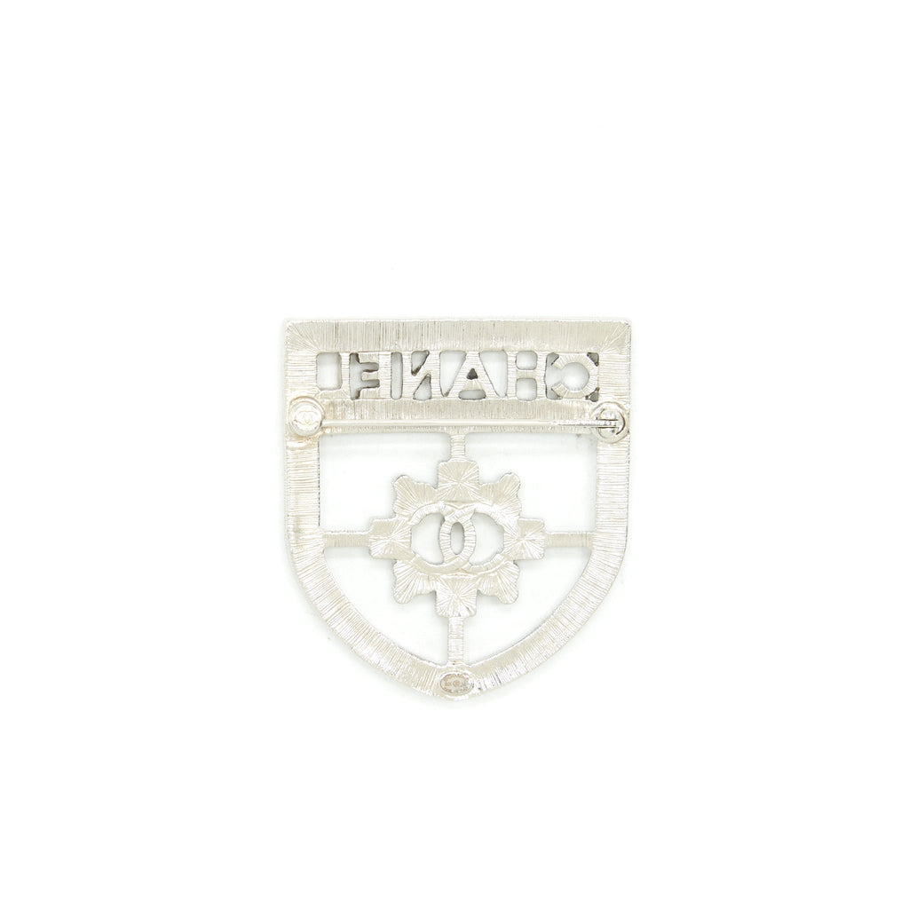 Chanel Brooch With Crystal