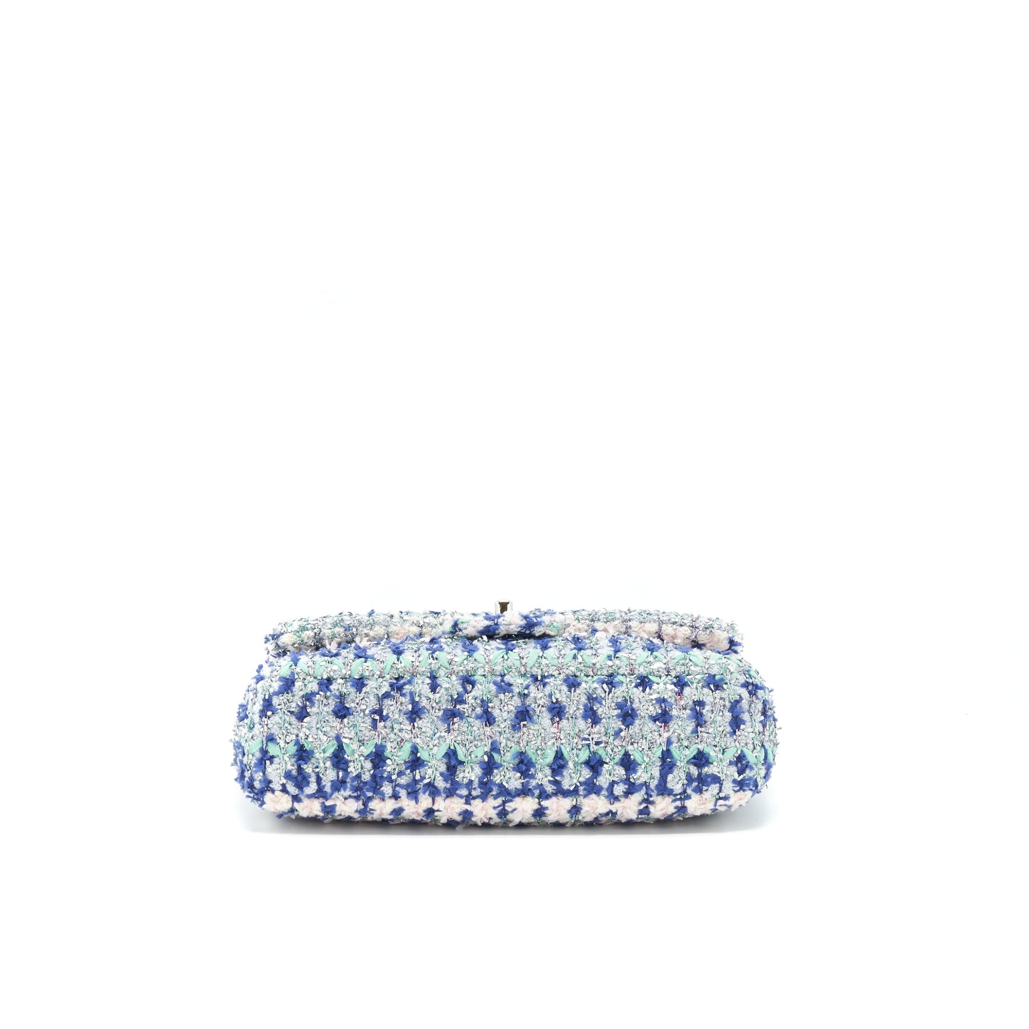 Chanel tweed classic flap bag multi colour